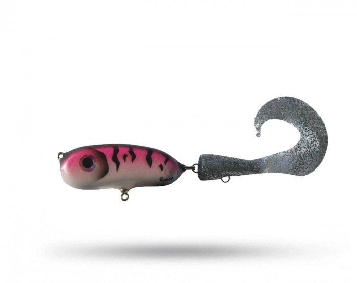 RoNo Baits Tail Jr - Pink Tiger i gruppen Fiskedrag / Tailbeten hos Örebro Fiske & Outdoor AB (Rono Tail Jr Pink Tiger)